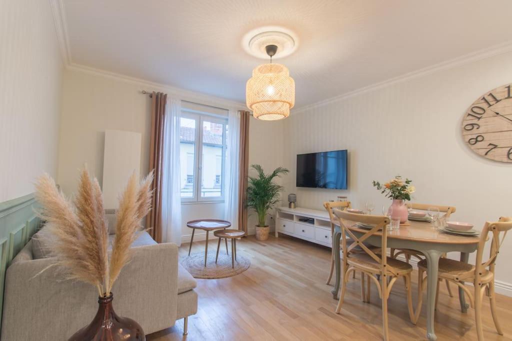 T3 Renove 10Min Gare Part Dieu - Quartier Typique Lyon Exteriör bild